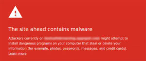 google-safe-warning