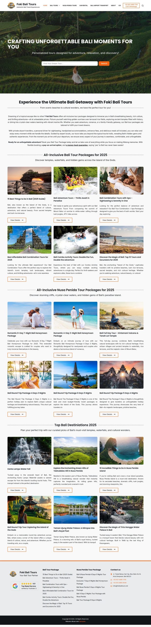 foki bali tours