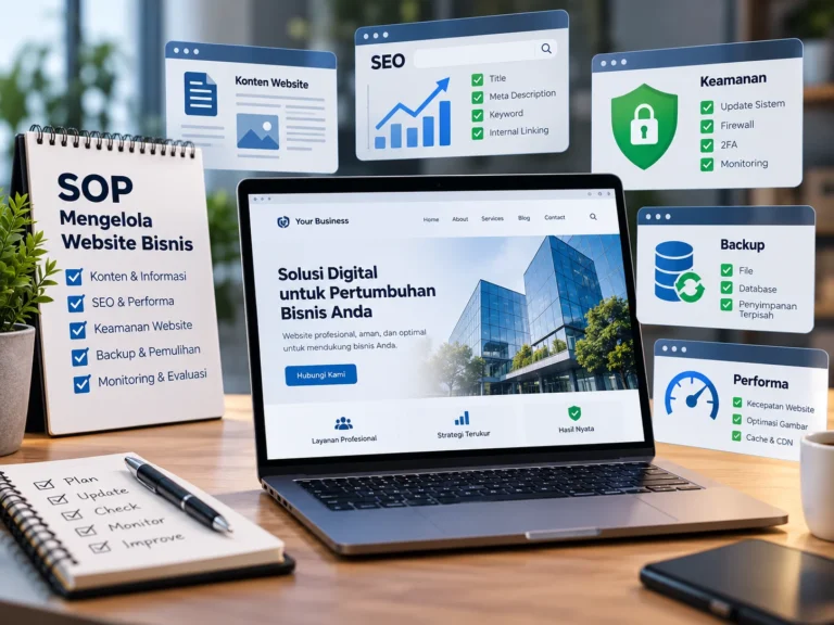SOP Mengelola Website Bisnis - Samasitu