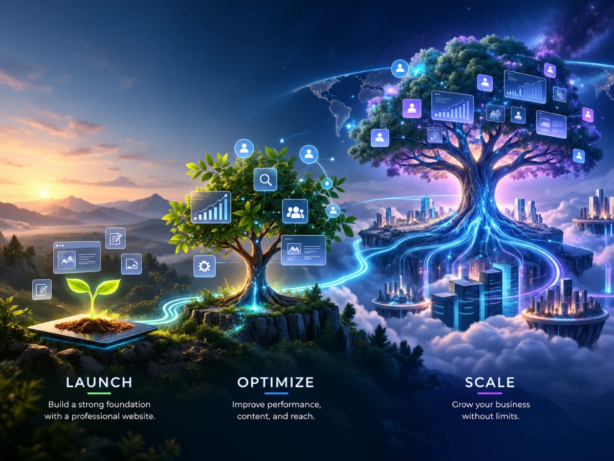 Strategi End-to-End Website Lifecycle
